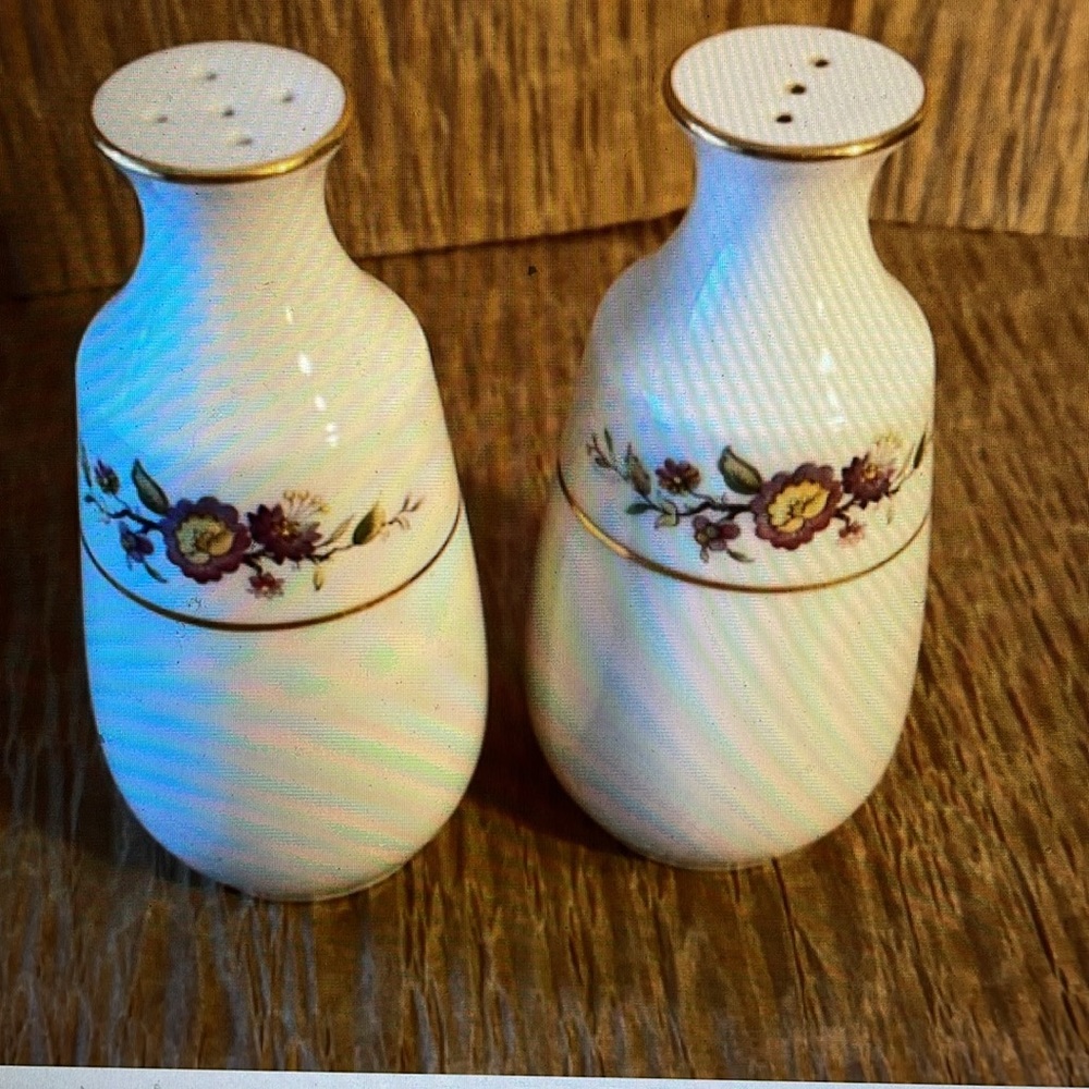VTG Noritake Ivory Asian Song Salt and Pepper Shaker Set